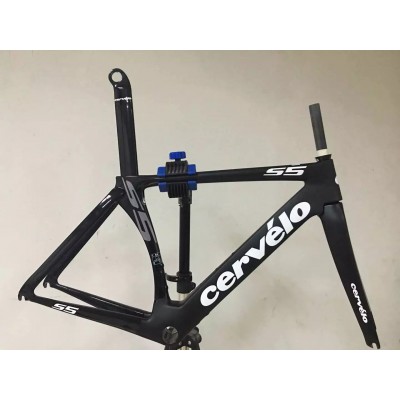 Cuadro de bicicleta de carretera Cevelo S5 Carbon blanco-Cervelo Frame