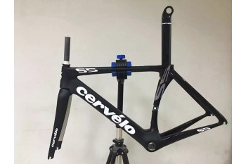 Cevelo S5 Carbon Road Bike Telaio per bicicletta bianco