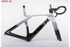 Quadro de bicicleta de estrada em fibra de carbono Trek Madone SLR Gen7 PROJECTONE preto e prata