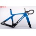 Trek Madone SLR Gen7 Carbonfaser-Rennradrahmen Blau und Schwarzimage