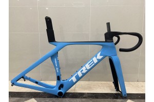 Quadro de bicicleta de estrada em fibra de carbono Trek Madone SLR Gen7 azul