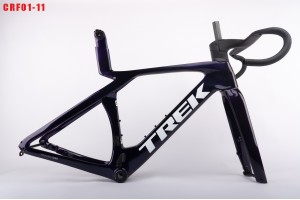 Trek Madone SLR Gen7 Carbon Fiber Road polkupyörän runko violetti