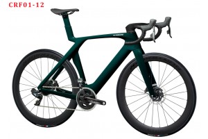 Quadro de bicicleta de estrada em fibra de carbono Trek Madone SLR Gen7 verde escuro