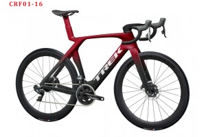 Quadro de bicicleta de estrada em fibra de carbono Trek Madone SLR Gen7 vermelho com preto