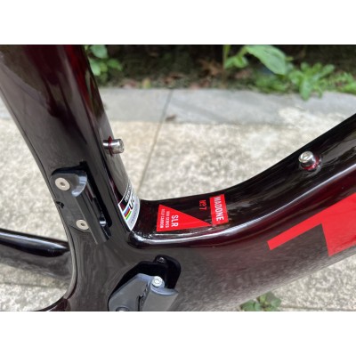 Trek Madone SLR Gen7 Carbon Fiber Road Bicycle Frame Red With Black-TREK Madone Gen7