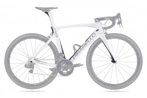 Telaio bici da strada Pinarello DogMa F10 Carbon 165 bianco