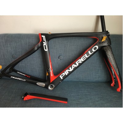 Pinarello DogMa F10 karbon közúti kerékpár váz 167 fekete-Dogma F10 V Brake & Disc Brake