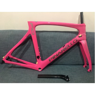 Pinarello DogMa F10 Carbon Road Bike Frame Pink-Dogma F10 V Brake & Disc Brake