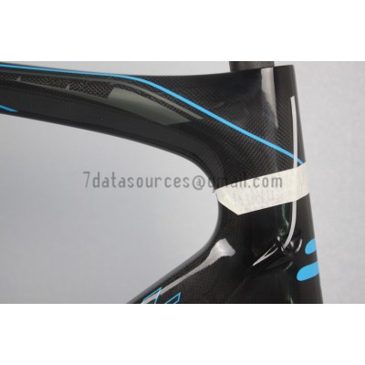 Cadre de vélo de route Ridley Carbon NOAH SL bleu-Ridley Road