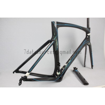 Ridley Carbon Road ველოსიპედის ჩარჩო NOAH SL Blue-Ridley Road