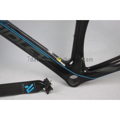 Cuadro de bicicleta de carretera Ridley Carbon NOAH SL Azul-Ridley Road