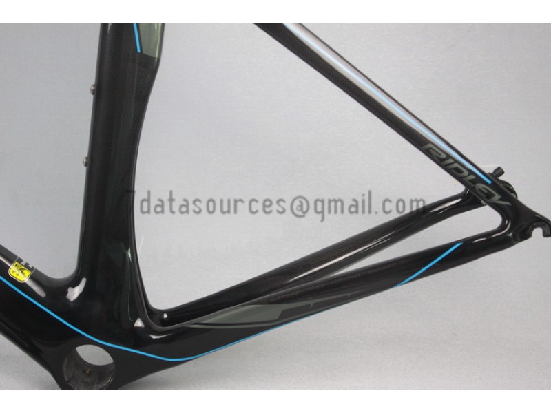 Ridley Helium SLA Rim Freno Strada in lega frameset-SMALL BLU BELGA piccole 