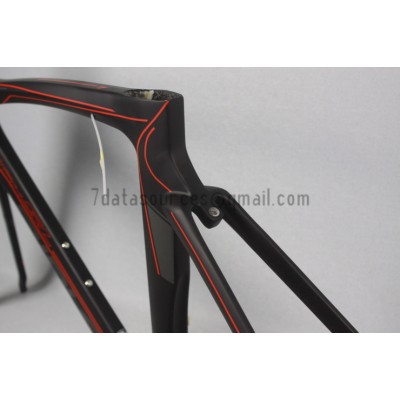 Cuadro de bicicleta de carretera Ridley Carbon NOAH SL Rojo-Ridley Road