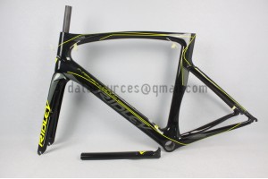 Ridley Carbon Road Cykelram NOAH SL Gul