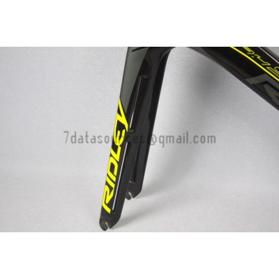 Ridley Carbon Road Bicycle Frame NOAH SL Yellow-Ridley Road