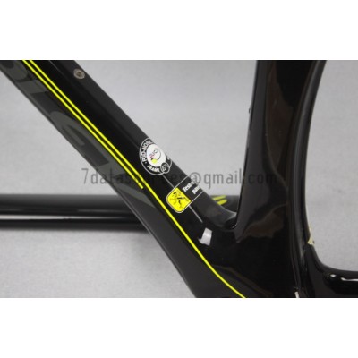 Ridley Carbon Road Bicycle Frame NOAH SL Yellow-Ridley Road