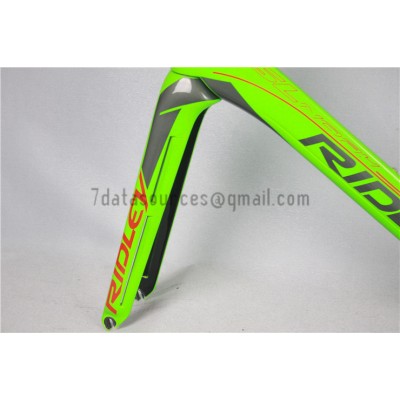 Ridley Carbon Road Bicycle Frame R1 Green-Ridley Road