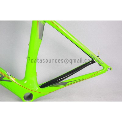 Рамка за пътен велосипед Ridley Carbon R1 Green