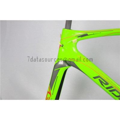 Quadro de bicicleta Ridley Carbon Road R1 Verde-Ridley Road