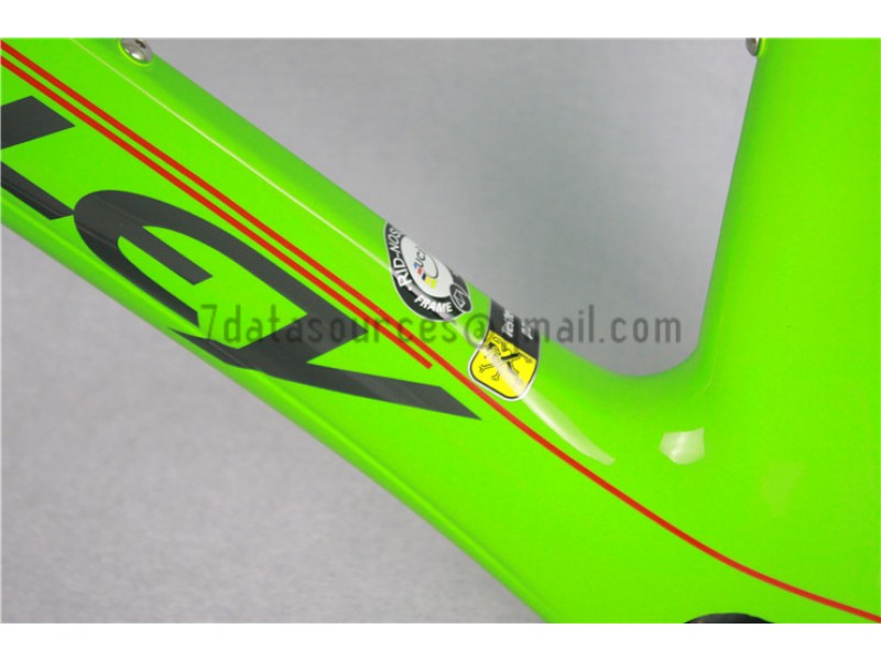 Ridley Carbon Road Bicycle Frame R1 Green - Ridley Road