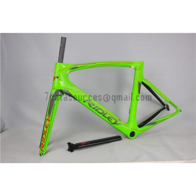 Cuadro Bicicleta Ridley Carbon Road R1 Verde-Ridley Road