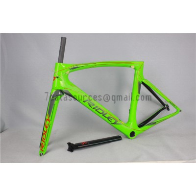 Ridley Carbon Road Bicycle Frame R1 Green-Ridley Road