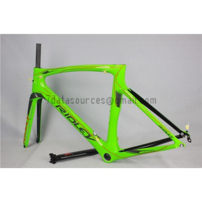 Ridley Carbon Road Bicycle Frame R1 Green-Ridley Road