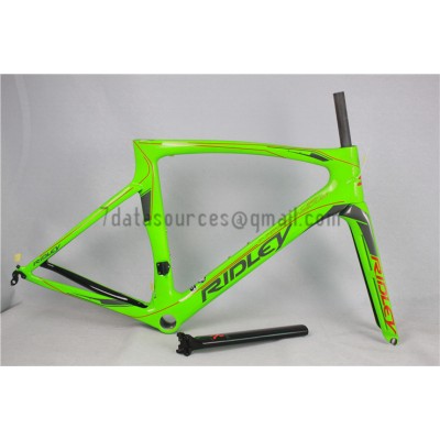 Quadro de bicicleta Ridley Carbon Road R1 Verde-Ridley Road