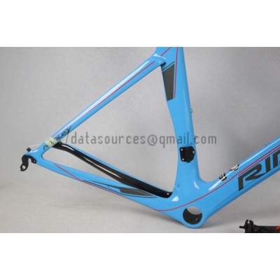 Ridley Carbon Road Bicycle Frame R1 Sky Blue-Ridley Road