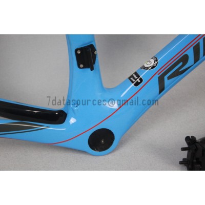 Cuadro de bicicleta de carretera Ridley Carbon R1 Sky Blue-Ridley Road