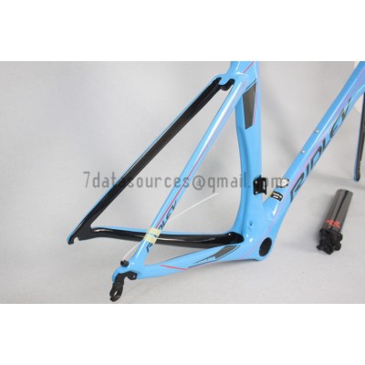 Ridley Carbon Road Bicycle Frame R1 Sky Blue-Ridley Road