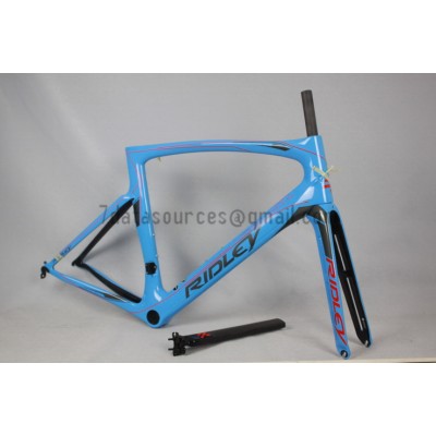 Рамка за пътен велосипед Ridley Carbon R1 Sky Blue