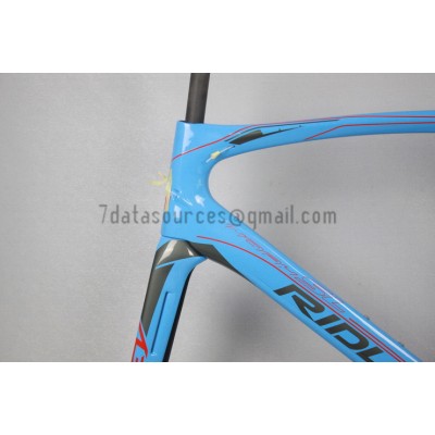 Ridley Carbon Road自転車フレームR1スカイブルー-Ridley Road