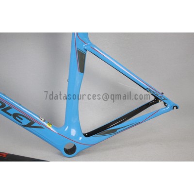 Cuadro de bicicleta de carretera Ridley Carbon R1 Sky Blue-Ridley Road