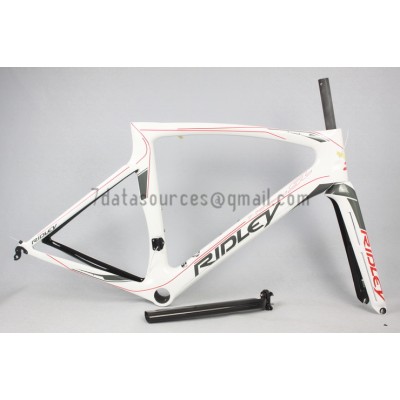 Ridley Carbon Road Bicycle Frame R1 White-Ridley Road