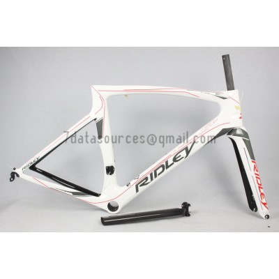 Ridley Carbon Road自転車フレームR1ホワイト-Ridley Road