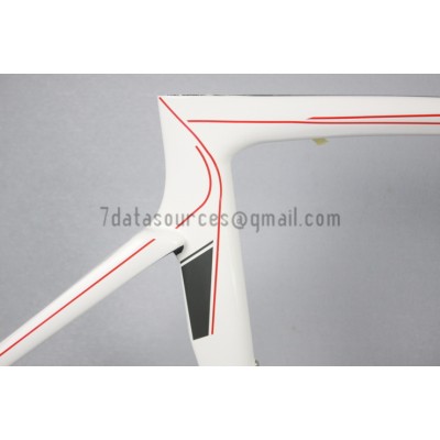 Ridley Carbon Road自転車フレームR1ホワイト-Ridley Road