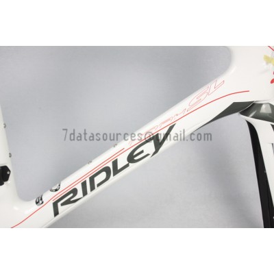 Ridley Carbon Road Bicycle Frame R1 White-Ridley Road