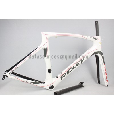 Ridley Carbon Road自転車フレームR1ホワイト-Ridley Road