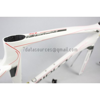 Quadro de bicicleta Ridley Carbon Road R1 Branco-Ridley Road