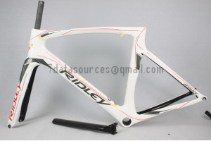 Ridley Carbon Road Bicycle Frame R1 White