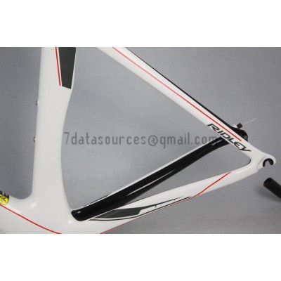 Ridley Carbon Road自転車フレームR1ホワイト-Ridley Road