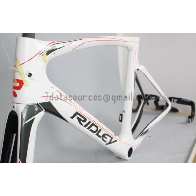 Ridley Carbon Road Bicycle Frame R1 White-Ridley Road