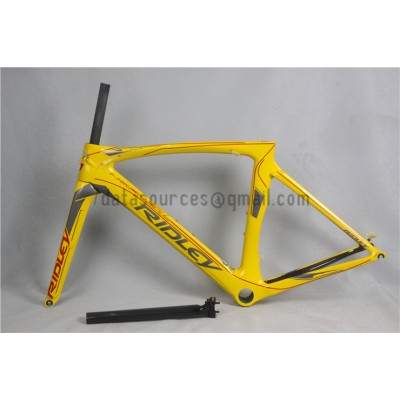 Quadro de bicicleta Ridley Carbon Road R1 Amarelo-Ridley Road