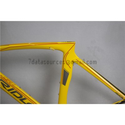 Ridley Carbon Road Bicycle Frame R1 Yellow-Ridley Road