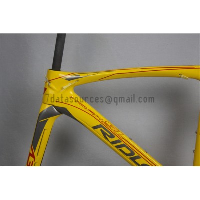 Ridley Carbon Road Bicycle Frame R1 Yellow-Ridley Road