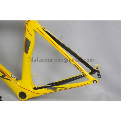 Рамка за шосеен велосипед Ridley Carbon R1 Yellow