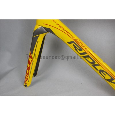 Рамка за шосеен велосипед Ridley Carbon R1 Yellow