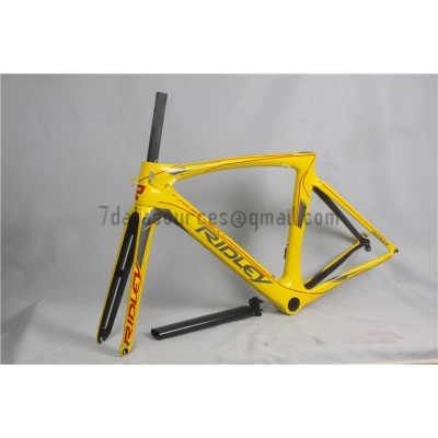 Ridley Carbon Road Bicycle Frame R1 Yellow-Ridley Road