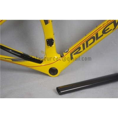 Ridley Carbon Road Bicycle Frame R1 Yellow-Ridley Road